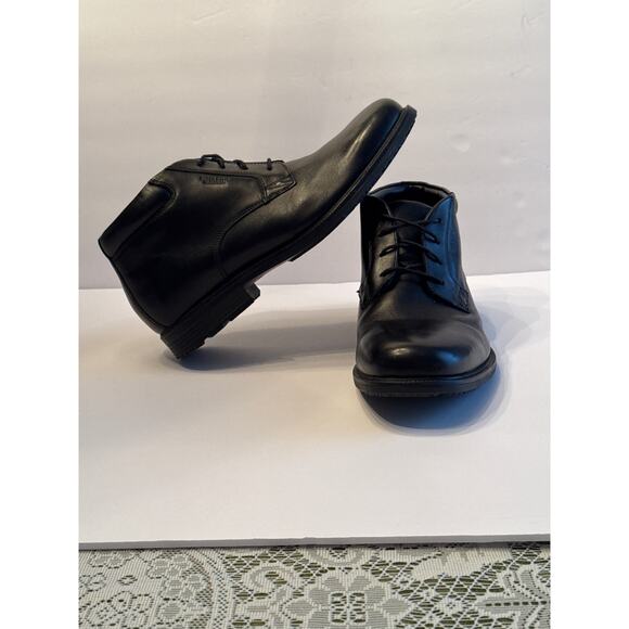 Rockport SZ 9W Ankle Boot Hydro Shield Waterproof TruTech Men Black Leather Shoe main image 7